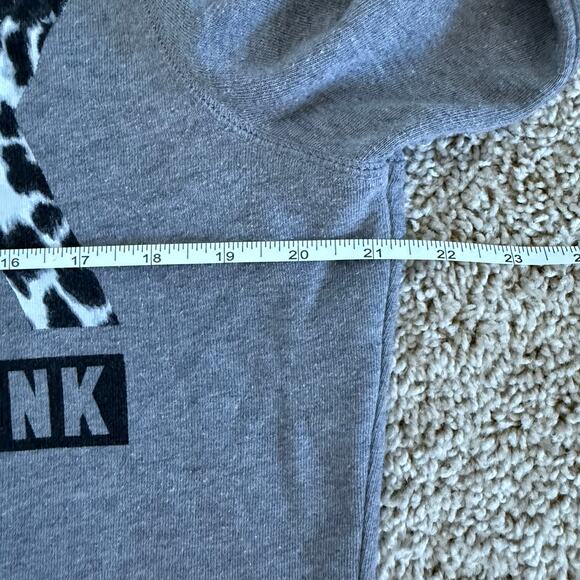 Victoria’s Secret PINK Y2K Hooded Zip Up Jacket - Size M - Lounge Comfort 2000s - Picture 5 of 6